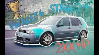 VW GOLF 4 1.9 TDI ASZ - STAGE 2+ 🔥 CARVLOG 215