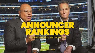 Who’s the Worst NFL Announcer? | NFL Announcer Tier List