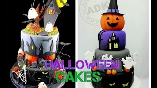 Halloween cake Tutorial Compilation