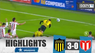 GOLEÓ EL CARBONERO | Peñarol 3 - 0 CA River Plate | GOLES | Primera División de Uruguay