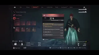 Battousai the man slayer  Rise of the Ronin (Katana showcase, best midnight build).