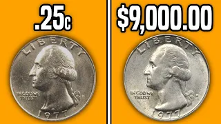 RARE Quarter Worth Money to Look For! 1977 Quarter Coin