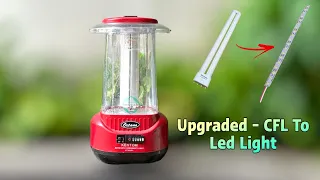 How To Make Upgrade Convert CFL To Led Light 4014 12Vol