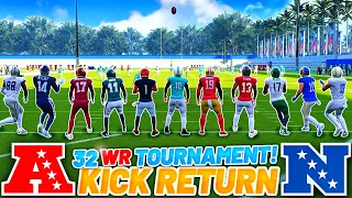 32 TEAM WR KICK RETURN TOURNAMENT!! Who Will Win it All??