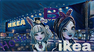 НОЧЬ В ЗАКРЫТОЙ IKEA. 24 часа Challenge. Нас поймали?Stop Motion|Dolls and Girls