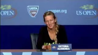 2011 US Open Press Conferences: Victoria Azarenka (Third Round)