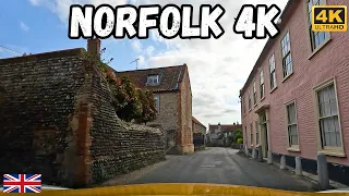 【4K】SHERINGHAM TO WELLS NEXT THE SEA 4K DRIVING TOUR NORFOLK