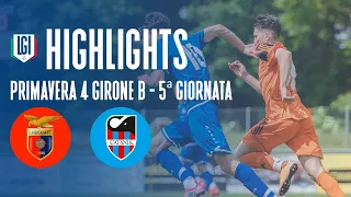 Highlights Casertana-Catania Primavera 4, 5^ giornata stagione 2023-24