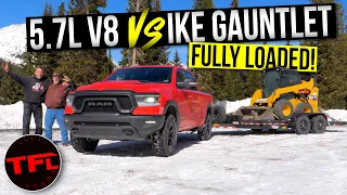 I Push the 2023 Ram 1500 Hemi V8 to the Limit On The World's Toughest Towing Test!