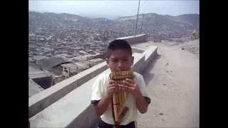 Niño músico  peruano premiado por UNICEF Argentina EL CÓNDOR PASA