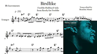Freddie Hubbard Solo Transcription | "Birdlike" | Ready for Freddie