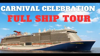 Carnival Celebration Cruise Ship Full Tour & Review 2023