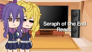 Seraph of the End React | Shinoa Squad | Part 1 | Shinoa + Mitsuba