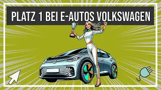 Volkswagen überholt Tesla bei den E-Auto Zulassungen