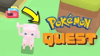 Pokemon Quest Legendary Cooking Guide  - How To Get Legendary MEW Pokemon In Pokemon Quest!