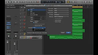Bouncing/exporting your project (MP3/WAV) - Logic Pro X tutorial