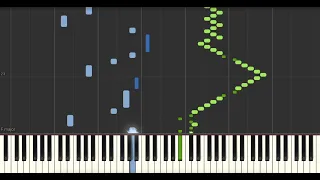 Alba (live version for Cercle) - Sofiane Pamart (Synthesia Tutorial | Piano sheet)