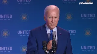 Biden tells summit against hate violence: ‘In America, evil will not win’