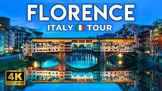 🇮🇹FLORENCE, Italy 4K 🌇 October 2023 Walking Tour at Sunset [4K HDR 60fps] (with Subtitles)