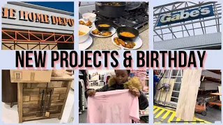 NEW DIY HOME PROJECTS / SHOPPING FOR PROJECTS / VIRAL TIKTOK LASAGNA SOUP/ LONDYNN'S 15TH BIRTHDAY