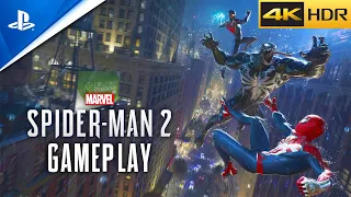 17 Minutes And 30 Seconds of Pure Spider-Man 2 No Commentary Gameplay | 4K [HDR] 60 FPS Gameplay