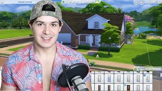 Trying to build my childhood home from memory | Sims 4