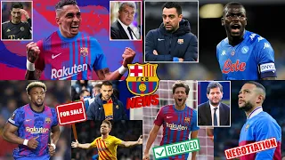 Raphinha OFFER Ready💣| Xavi WANTS Koulibaly🚨| Summer SALES Priority❗| Contract RENEWAL Updates✍️