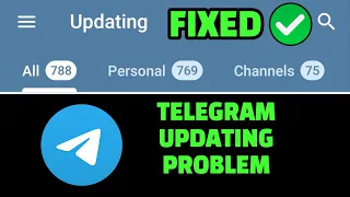 FIX ✅ Telegram Connecting Problem! Telegram Updating Problem!