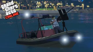 GTA Online Weaponized Dinghy Gameplay