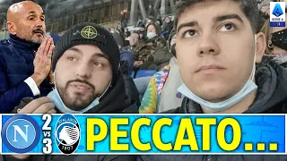 PECCATO... NAPOLI-ATALANTA 2-3 | LIVE REACTION NAPOLETANI dallo STADIO MARADONA!