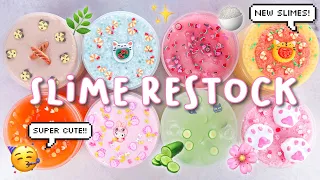 SLIME RESTOCK: THE CUTEST NEW SLIMES! FLOATS, CRUNCHY, & MORE :) March 14th