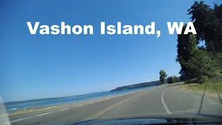 [FullHD] Cruising Around Vashon Island in Washington State
