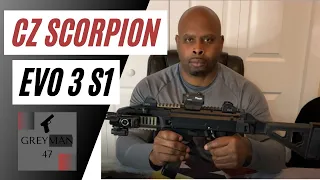 CZ Scorpion EVO 3 S1 - Pistol Caliber Carbine - Great home defense pistol and Backpack Gun!
