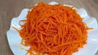 СӘБІЗДЕН САЛАТ ЖАСАУ.Корей салаты!Оңай әрі тез!(Морковча)#корейсалат#оңайсалат#салатқазақша#