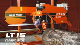 LT15CLASSIC WIDE SAWMILL | See it in Action | Wood-Mizer Europe