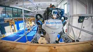 Boston Dynamics - Новые Фишки Робота Atlas | Новости Технологий
