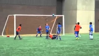 13 Years old kid Scores Amazing Bicycle kick goal