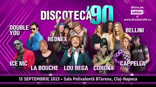 DISCOTECA '90 CLUJ | 15 SEPTEMBRIE 2023