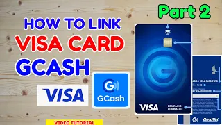 How to Link Visa to GCash | How to Lock / Unlock GCash Visa Card Online