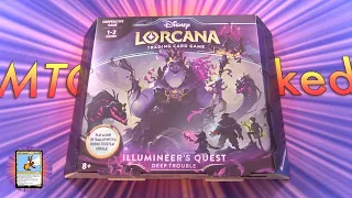 Disney Lorcana Illumineer's Quest: Deep Trouble Unboxed