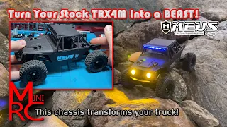 TRX4M - The Meus Ripper is SICK! This thing has a horizontal servo mount!