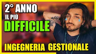 INGEGNERIA GESTIONALE: TUTTI gli ESAMI del SECONDO ANNO 😱 il PEGGIORE