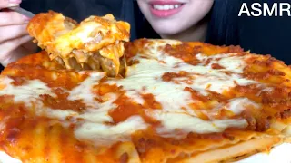 ASMR Cheesy Lasagna | Mukbang (Eating sounds)