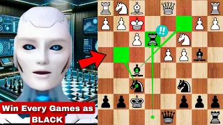 WIN Every Game with BLACK Pieces If White Plays E4: Best Traps and Tricks for Black | Chess Opening
