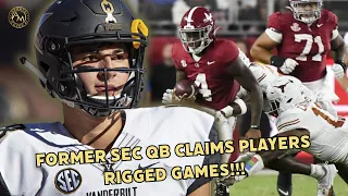 BREAKING: ALABAMA FOOTBALL PLAYERS ACCUSED OF RIGGING GAMES BY FORMER SEC QUARTERBACK!!!