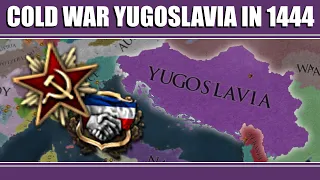 Cold War Yugoslavia Sent Back in Time | Eu4 Timelapse - Extended Timeline