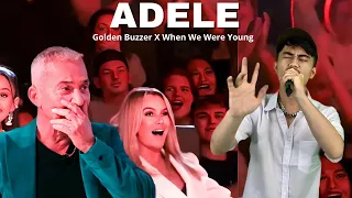 Golden Buzzer Amazing Song Adele amazed the judges AGT