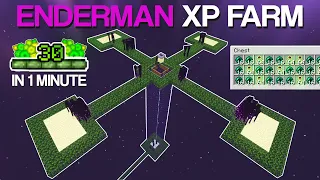 Minecraft: The BEST Enderman XP Farm!
