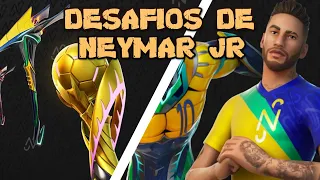 CÓMO COMPLETAR TODOS LOS DESAFIOS NEYMAR!! | MISIONES DE NEYMAR JR | FORTNITE