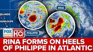 Tropical Storm Rina Forms In Atlantic On Heels Of Philippe